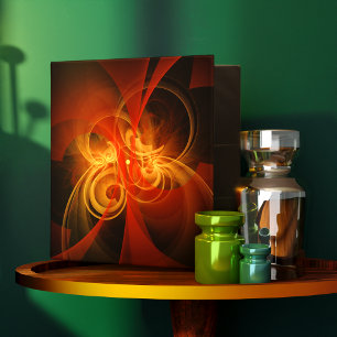 Morning Magic Abstract Art Binder