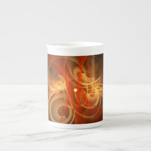Morning Magic Abstract Art Bone China Mug