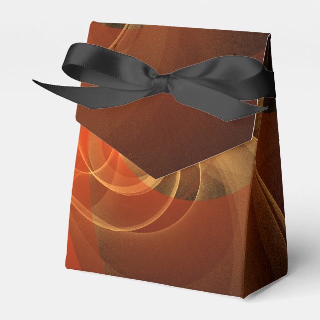 Morning Magic Abstract Art Favor Box (Front Side)