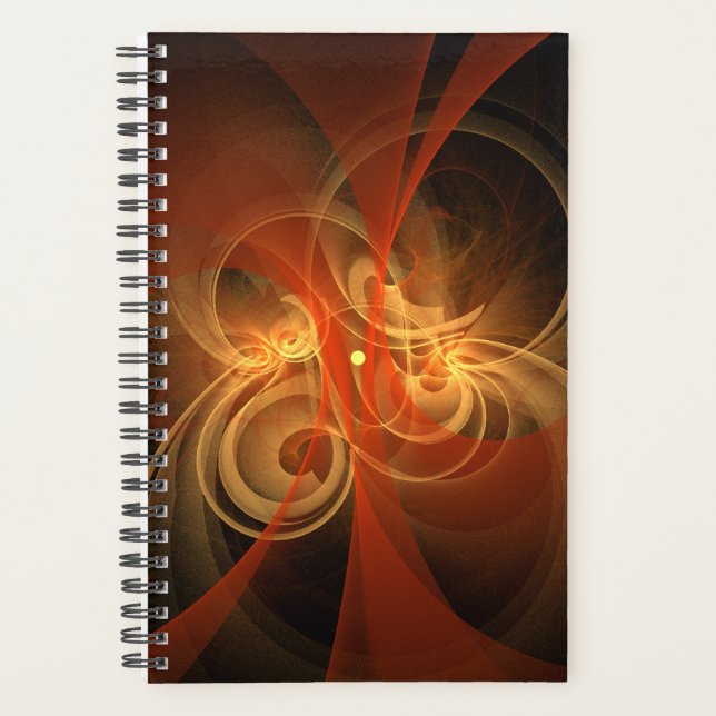Morning Magic Abstract Art Planner (Front)