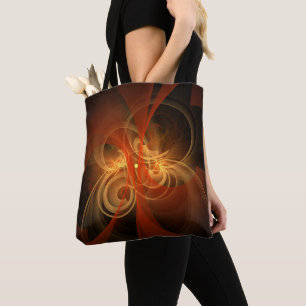 Morning Magic Abstract Art Tote Bag