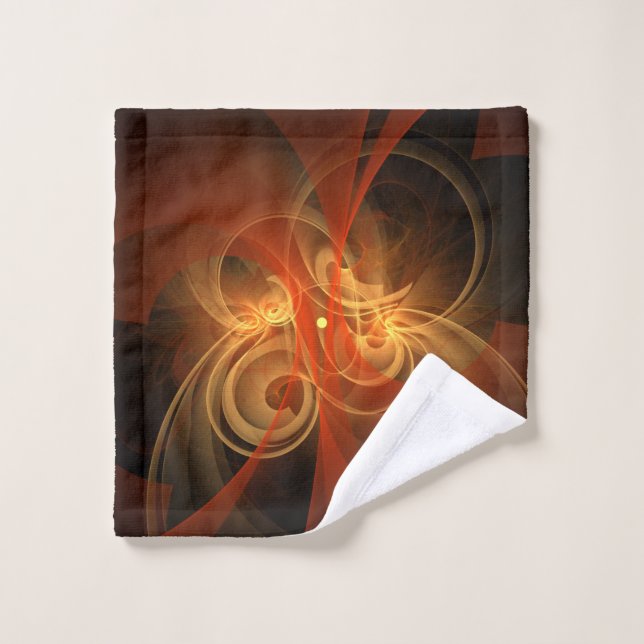 Morning Magic Abstract Art Wash Cloth (Wash Cloth)