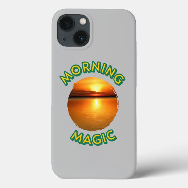 Morning Magic IPhone Cases (Back)