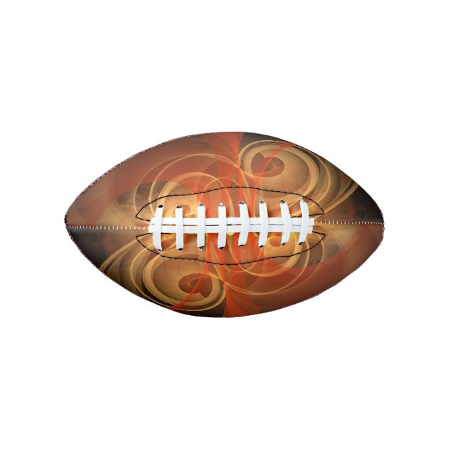 Morning Magic Modern Abstract Light Energy Art Football (Front)