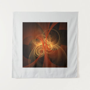 Morning Magic Modern Abstract Light Energy Art Tapestry