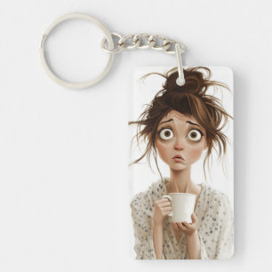 Morning Mayhem Keychain