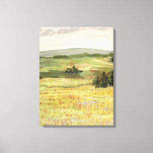 Morning Meadow Canvas Print