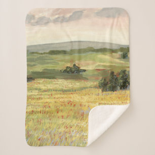 Morning Meadow Sherpa Blanket
