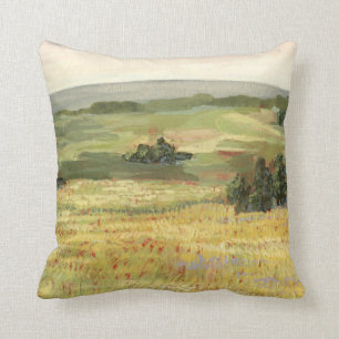 Morning Meadow Throw Pillow