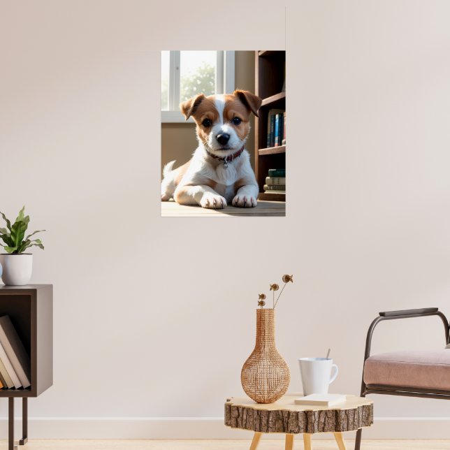 Morning Memories with pet Poster (Living Room 3)
