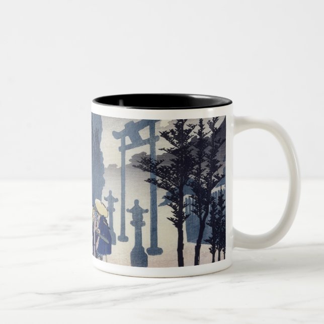 Morning Mist at Mishima Two-Tone Coffee Mug (Right)