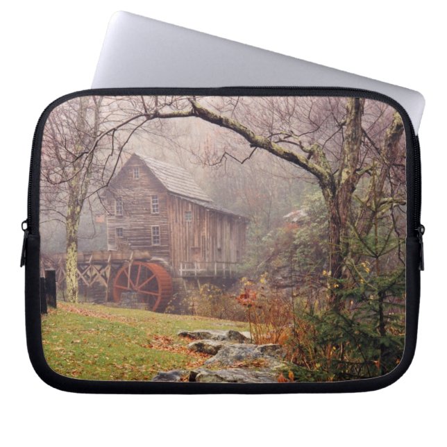 Morning Mist Laptop Sleeve (Front)