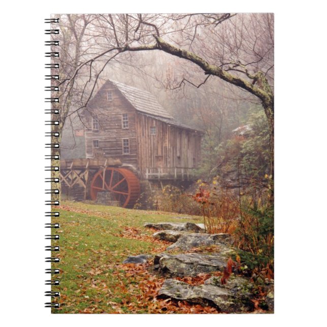 Morning Mist Notebook (Front)