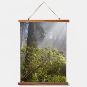 Morning Mist on Rhododendron Hanging Tapestry