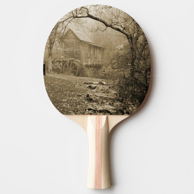 Morning Mist Ping Pong Paddle (Front)