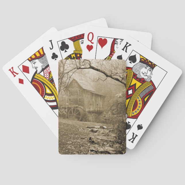 Morning Mist Playing Cards (Back)