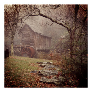 Morning Mist Poster