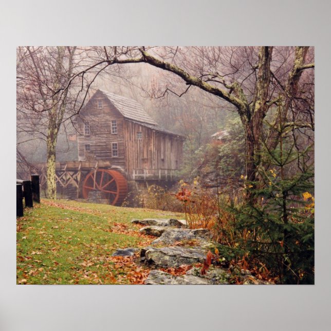 Morning Mist Poster (Front)