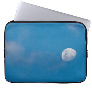 Morning Moon   Zambia, Africa Laptop Sleeve
