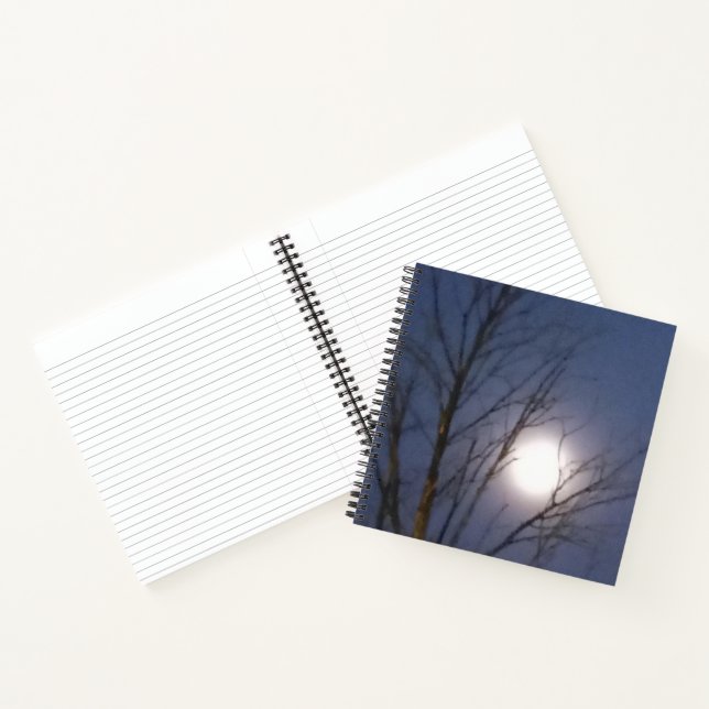 Morning Moonlight Notebook (Inside)