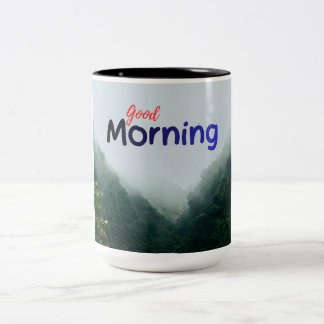 Morning Motivation White Mug | Coffee Quote Cup