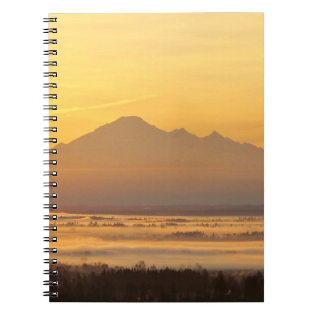Morning Mountain Magic. Notebook (Front)