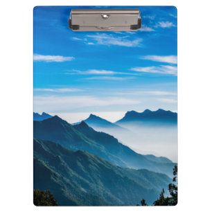 Morning Mountain Mist Clipboard