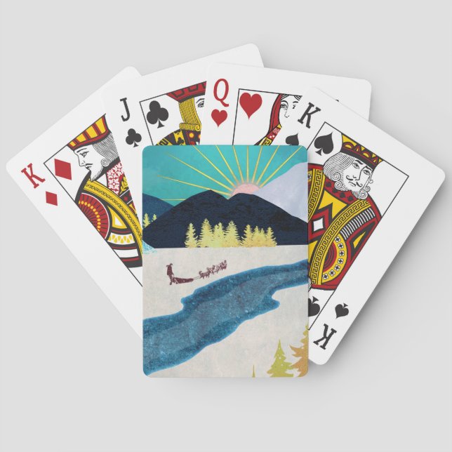 Morning Musher Playing Cards (Back)