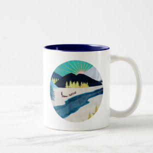 Morning Musher Two-Tone Coffee Mug