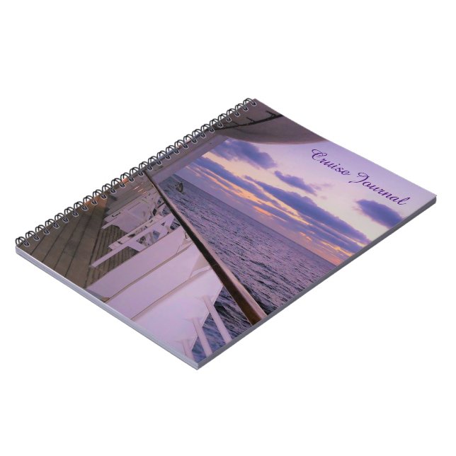 Morning on Board Cruise Journal (Left Side)