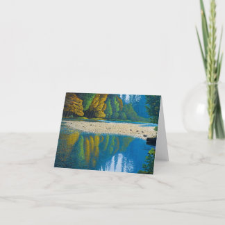 Morning on Merced Card