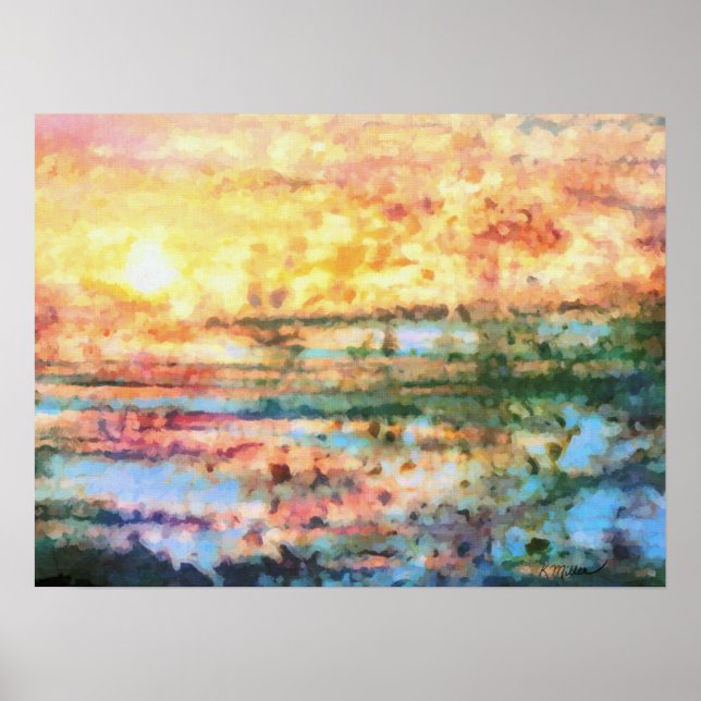 Morning on the Delta Poster (Front)