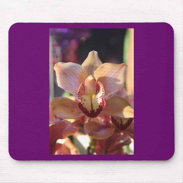 Morning Orchid Mouse Pad (Front)