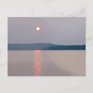 Morning Over Elk Lake, Michigan Postcard