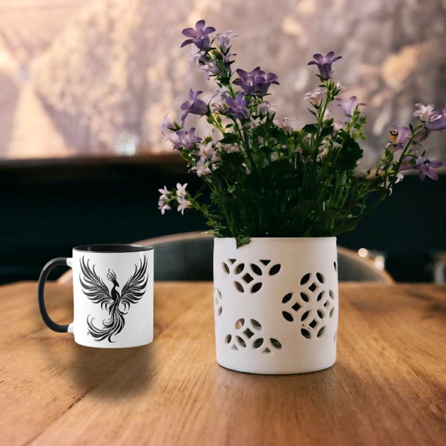 Morning Phoenix – Rise with Every Sip Mug (Creator Uploaded)
