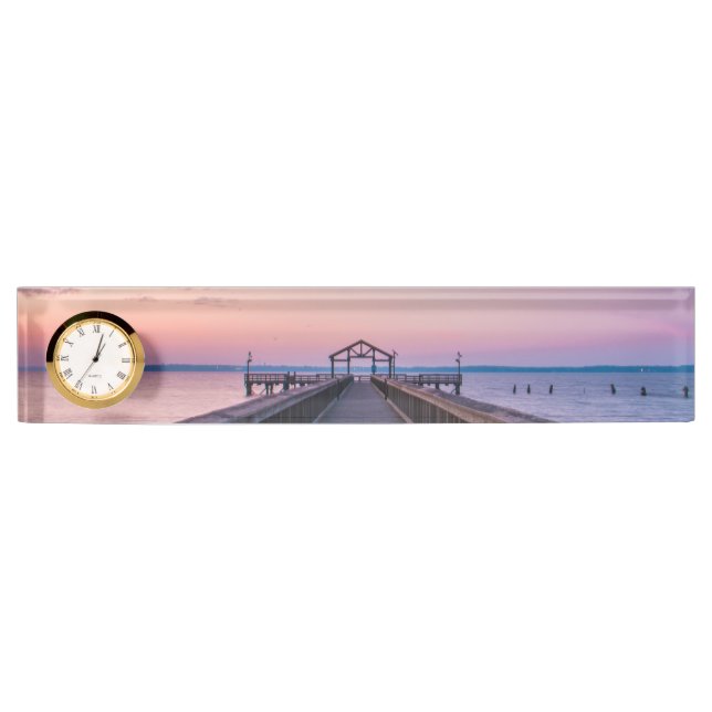Morning Pier Nameplate (Front)