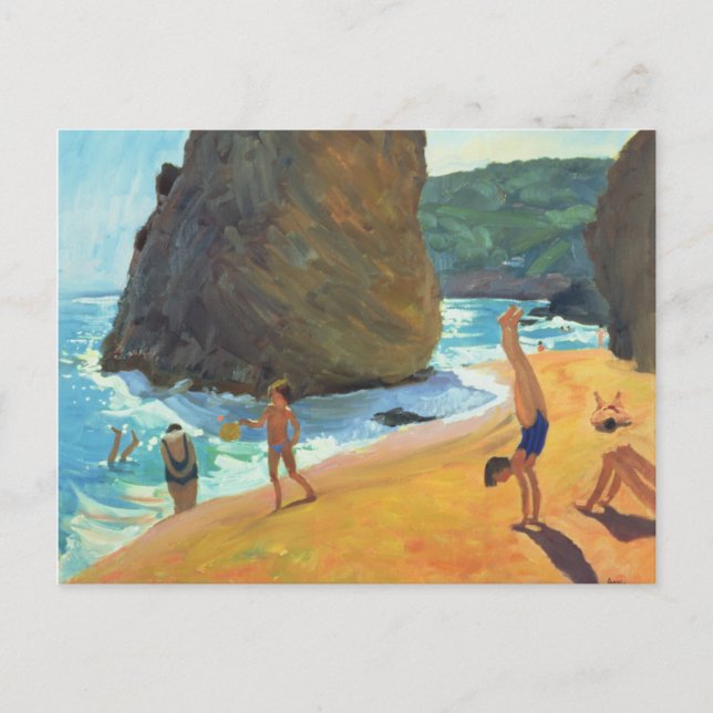 Morning Platja dos Rosais Costa Brava 1997 Postcard (Front)