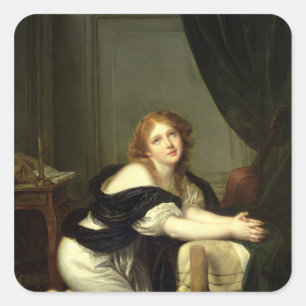 Morning Prayer Square Sticker