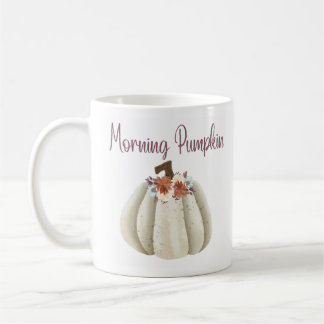 Morning Pumpkin Fall Coffee Mug