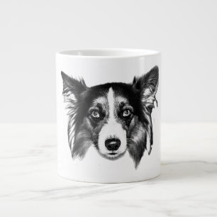 Morning Pup Smile Large Coffee Mug