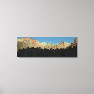 Morning Red Rocks at Zion National Park Canvas Print