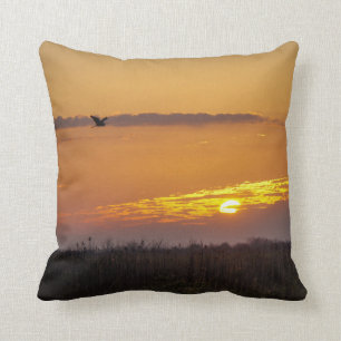 Morning Rise Throw Pillow