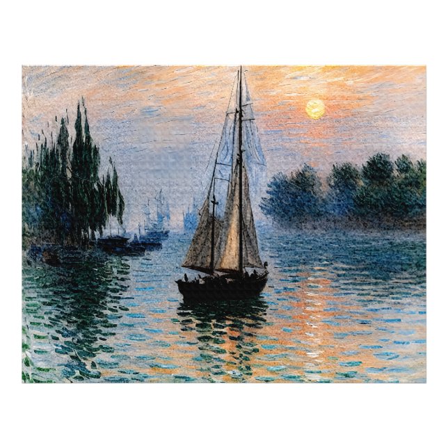 Morning Sail Photo Print (Front)