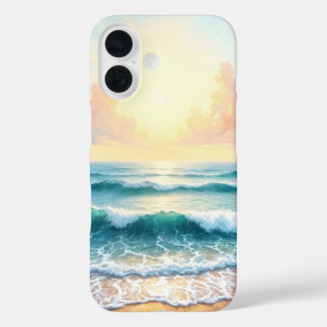 Morning Seascape Case-Mate iPhone Case (Back)