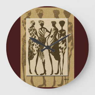 Morning Small Talk Large Clock