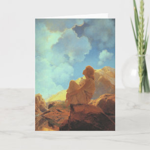 Morning (Spring), Maxfield Parrish Fine Art Card