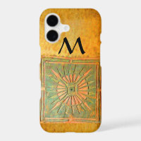 MORNING STAR ,Yellow,Brown,Black Monogram