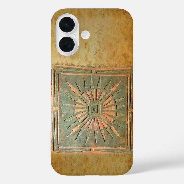 MORNING STAR ,Yellow,Brown Case-Mate iPhone Case (Back)