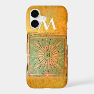MORNING STAR ,Yellow,Brown,White Monogram