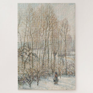 Morning Sunlight on the Snow, Eragny-sur-Epte Jigsaw Puzzle